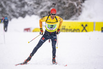 14.03.2020, xkvx, Biathlon IBU Cup Obertilliach, Single-Mixed-Staffel, v.l. Johannes Werner Donhauser (Germany)  / 