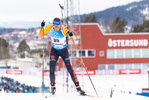 19.03.2021, xkvx, Biathlon IBU World Cup Oestersund, Sprint Damen, v.l. Vanessa Hinz (Germany) in aktion / in action competes