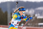19.03.2021, xkvx, Biathlon IBU World Cup Oestersund, Sprint Damen, v.l. Stina Nilsson (Sweden) in aktion / in action competes