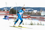19.03.2021, xkvx, Biathlon IBU World Cup Oestersund, Sprint Damen, v.l. Justine Braisaz-Bouchet (France) in aktion / in action competes