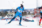 19.03.2021, xkvx, Biathlon IBU World Cup Oestersund, Sprint Damen, v.l. Julia Simon (France) in aktion / in action competes