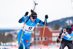 19.03.2021, xkvx, Biathlon IBU World Cup Oestersund, Sprint Damen, v.l. Karoline Offigstad Knotten (Norway) in aktion / in action competes