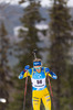 19.03.2021, xkvx, Biathlon IBU World Cup Oestersund, Sprint Damen, v.l. Stina Nilsson (Sweden) in aktion / in action competes