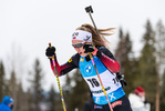 19.03.2021, xkvx, Biathlon IBU World Cup Oestersund, Sprint Damen, v.l. Emilie Aagheim Kalkenberg (Norway) in aktion / in action competes