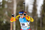 19.03.2021, xkvx, Biathlon IBU World Cup Oestersund, Sprint Damen, v.l. Lotte Lie (Belgium) in aktion / in action competes