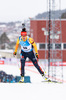 19.03.2021, xkvx, Biathlon IBU World Cup Oestersund, Sprint Damen, v.l. Lou Jeanmonnot (France) in aktion / in action competes