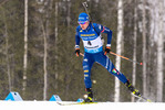 19.03.2021, xkvx, Biathlon IBU World Cup Oestersund, Sprint Herren, v.l. Lukas Hofer (Italy) in aktion / in action competes
