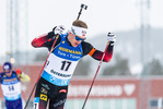 19.03.2021, xkvx, Biathlon IBU World Cup Oestersund, Sprint Herren, v.l. Tarjei Boe (Norway) in aktion / in action competes