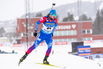 19.03.2021, xkvx, Biathlon IBU World Cup Oestersund, Sprint Herren, v.l. Alexander Loginov (Russia) in aktion / in action competes