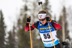 19.03.2021, xkvx, Biathlon IBU World Cup Oestersund, Sprint Herren, v.l. Endre Stroemsheim (Norway) in aktion / in action competes