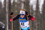19.03.2021, xkvx, Biathlon IBU World Cup Oestersund, Sprint Herren, v.l. Johannes Dale (Norway) in aktion / in action competes