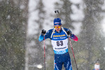 19.03.2021, xkvx, Biathlon IBU World Cup Oestersund, Sprint Herren, v.l. Niklas Hartweg (Switzerland) in aktion / in action competes