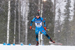 19.03.2021, xkvx, Biathlon IBU World Cup Oestersund, Sprint Herren, v.l. Fabien Claude (France) in aktion / in action competes