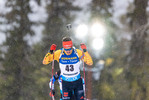 19.03.2021, xkvx, Biathlon IBU World Cup Oestersund, Sprint Herren, v.l. Philipp Horn (Germany) in aktion / in action competes