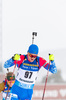 19.03.2021, xkvx, Biathlon IBU World Cup Oestersund, Sprint Herren, v.l. Kirill Streltsov (Russia) in aktion / in action competes