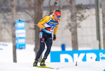19.03.2021, xkvx, Biathlon IBU World Cup Oestersund, Sprint Herren, v.l. Philipp Nawrath (Germany) in aktion / in action competes