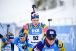 20.03.2021, xkvx, Biathlon IBU World Cup Oestersund, Verfolgung Damen, v.l. Hanna Oeberg (Sweden) in aktion / in action competes