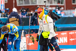 20.03.2021, xkvx, Biathlon IBU World Cup Oestersund, Verfolgung Herren, v.l. Roman Rees (Germany) schaut / looks on