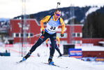 20.03.2021, xkvx, Biathlon IBU World Cup Oestersund, Verfolgung Herren, v.l. Erik Lesser (Germany) in aktion / in action competes