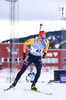 20.03.2021, xkvx, Biathlon IBU World Cup Oestersund, Verfolgung Herren, v.l. Philipp Nawrath (Germany) in aktion / in action competes