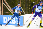 20.03.2021, xkvx, Biathlon IBU World Cup Oestersund, Verfolgung Herren, v.l. Tommaso Giacomel (Italy) in aktion / in action competes