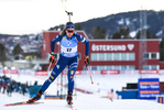 21.03.2021, xkvx, Biathlon IBU World Cup Oestersund, Massenstart Damen, v.l. Lisa Vittozzi (Italy) in aktion / in action competes