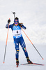 21.03.2021, xkvx, Biathlon IBU World Cup Oestersund, Massenstart Damen, v.l. Dorothea Wierer (Italy) in aktion / in action competes