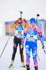 21.03.2021, xkvx, Biathlon IBU World Cup Oestersund, Massenstart Damen, v.l. Janina Hettich (Germany) in aktion / in action competes