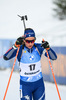 21.03.2021, xkvx, Biathlon IBU World Cup Oestersund, Massenstart Damen, v.l. Lisa Vittozzi (Italy) in aktion / in action competes