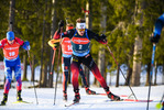 21.03.2021, xkvx, Biathlon IBU World Cup Oestersund, Massenstart Herren, v.l. Sturla Holm Laegreid (Norway) in aktion / in action competes