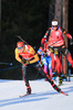21.03.2021, xkvx, Biathlon IBU World Cup Oestersund, Massenstart Herren, v.l. Benedikt Doll (Germany) in aktion / in action competes