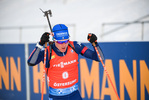 21.03.2021, xkvx, Biathlon IBU World Cup Oestersund, Massenstart Herren, v.l. Lukas Hofer (Italy) in aktion / in action competes