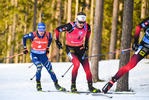 21.03.2021, xsoex, Biathlon IBU World Cup Oestersund, Massenstart Herren, v.l. Tarjei Boe (Norway) in aktion / in action competes