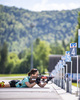 02.06.2021, xkvx, Biathlon Training Ruhpolding, v.l. Marion Deigentesch (Germany) in aktion am Schiessstand at the shooting range