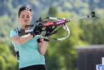 02.06.2021, xkvx, Biathlon Training Ruhpolding, v.l. Marion Deigentesch (Germany) in aktion am Schiessstand at the shooting range