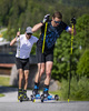04.06.2021, xkvx, Biathlon Training Ruhpolding, v.l. Matthias Dorfer (Germany), Dominic Schmuck (Germany) in aktion in action competes