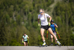 04.06.2021, xkvx, Biathlon Training Ruhpolding, v.l. Anna Weidel (Germany) in aktion in action competes