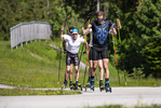04.06.2021, xkvx, Biathlon Training Ruhpolding, v.l. Dominic Schmuck (Germany) in aktion in action competes