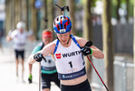 15.08.2021, xkvx, City Biathlon Wiesbaden 2021, v.l. Johannes Thingnes Boe (Norway)  / 