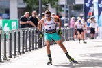 15.08.2021, xkvx, City Biathlon Wiesbaden 2021, v.l. Philipp Nawrath (Germany)  / 