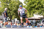 15.08.2021, xkvx, City Biathlon Wiesbaden 2021, v.l. Lukas Hofer (Italy)  / 