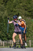 23.08.2021, xkvx, Biathlon Training Bessans, v.l. Anais Chevalier-Bouchet (France)  