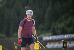 25.08.2021, xkvx, Biathlon Training Bessans, v.l. Fabien Claude (France)  
