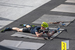 07.09.2021, xleox, Biathlon Training Font Romeu, v.l. Sebastian Samuelsson (Sweden)  