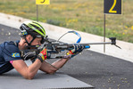07.09.2021, xleox, Biathlon Training Font Romeu, v.l. Henning Sjokvist (Sweden)  