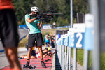 09.09.2021, xkvx, Biathlon Deutsche Meisterschaften Arber, Training Herren, v.l. Arved Kuehnisch (Germany)  