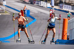 09.09.2021, xkvx, Biathlon Deutsche Meisterschaften Arber, Training Damen, v.l. Franziska Pfnuer (Germany), Elisabeth Schmidt (Germany)  