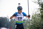 10.09.2021, xkvx, Biathlon Deutsche Meisterschaften Arber, Einzel Herren, v.l. Johan Werner (Germany)  