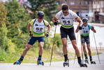 10.09.2021, xkvx, Biathlon Deutsche Meisterschaften Arber, Einzel Herren, v.l. Erik Lesser (Germany), Marco Gross (Germany)  