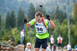 10.09.2021, xkvx, Biathlon Deutsche Meisterschaften Arber, Einzel Herren, v.l. Markus Schweinberg (Germany)  